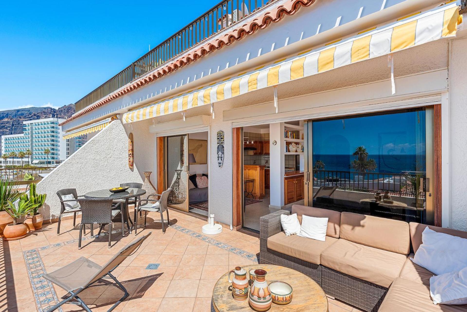 Home With Stunning View By Dream Homes Tenerife Puerto de Santiago  Ngoại thất bức ảnh
