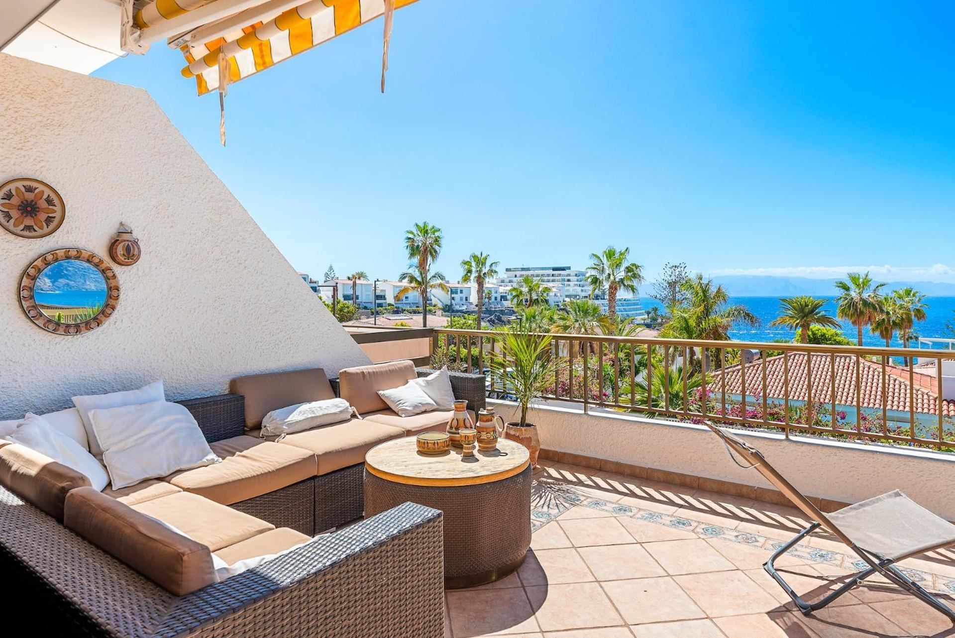 Home With Stunning View By Dream Homes Tenerife Puerto de Santiago  Ngoại thất bức ảnh