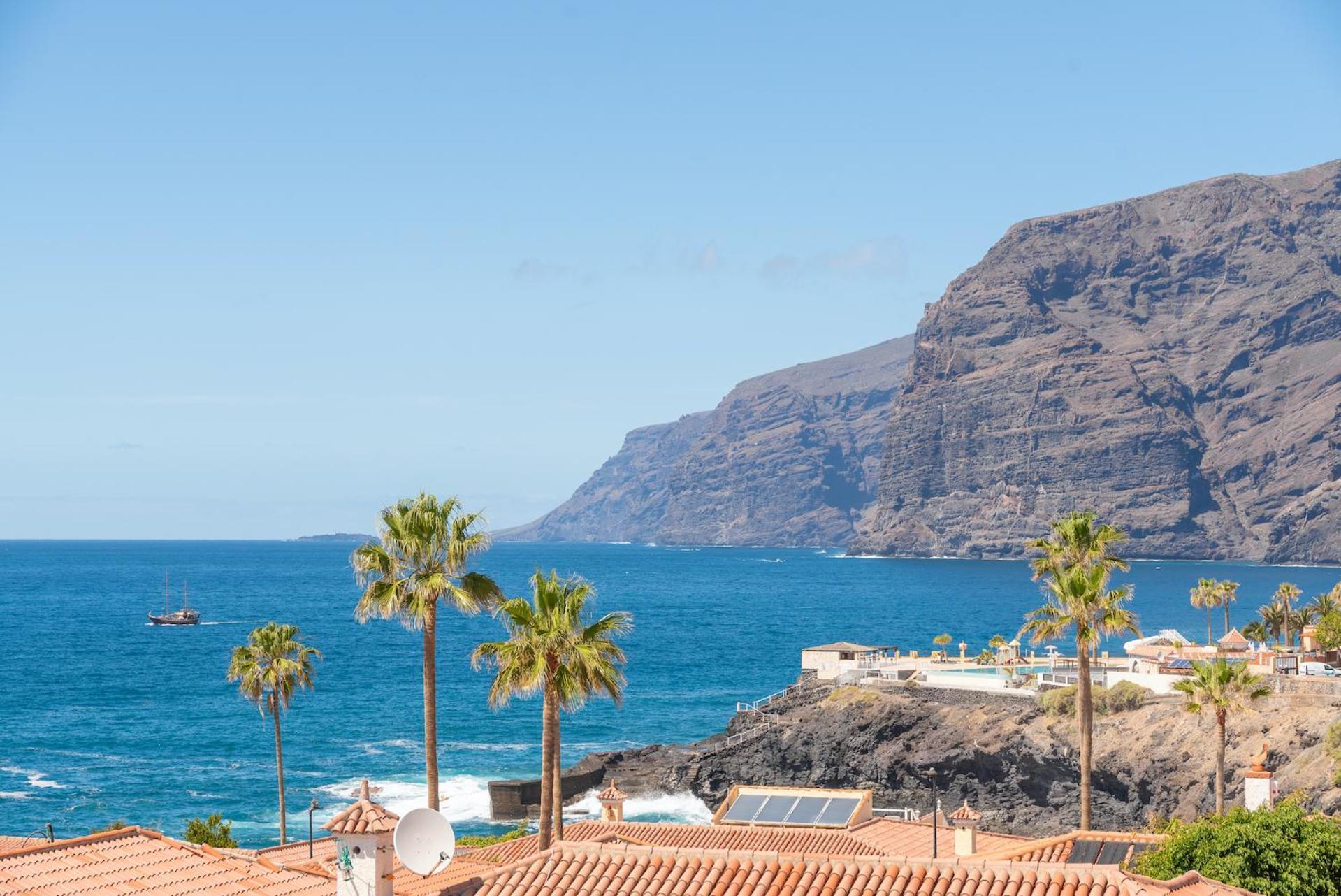 Home With Stunning View By Dream Homes Tenerife Puerto de Santiago  Ngoại thất bức ảnh